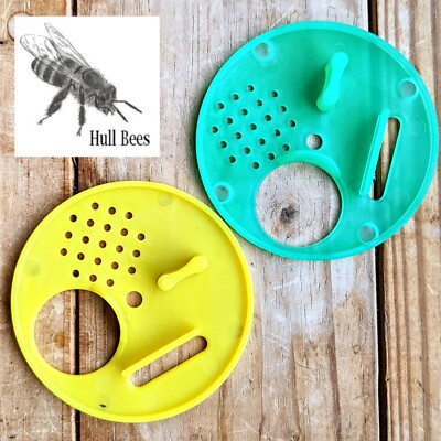 Hive Entrance Discs x 2 for Nucleus Hive/Swarm box/Upper Entrance