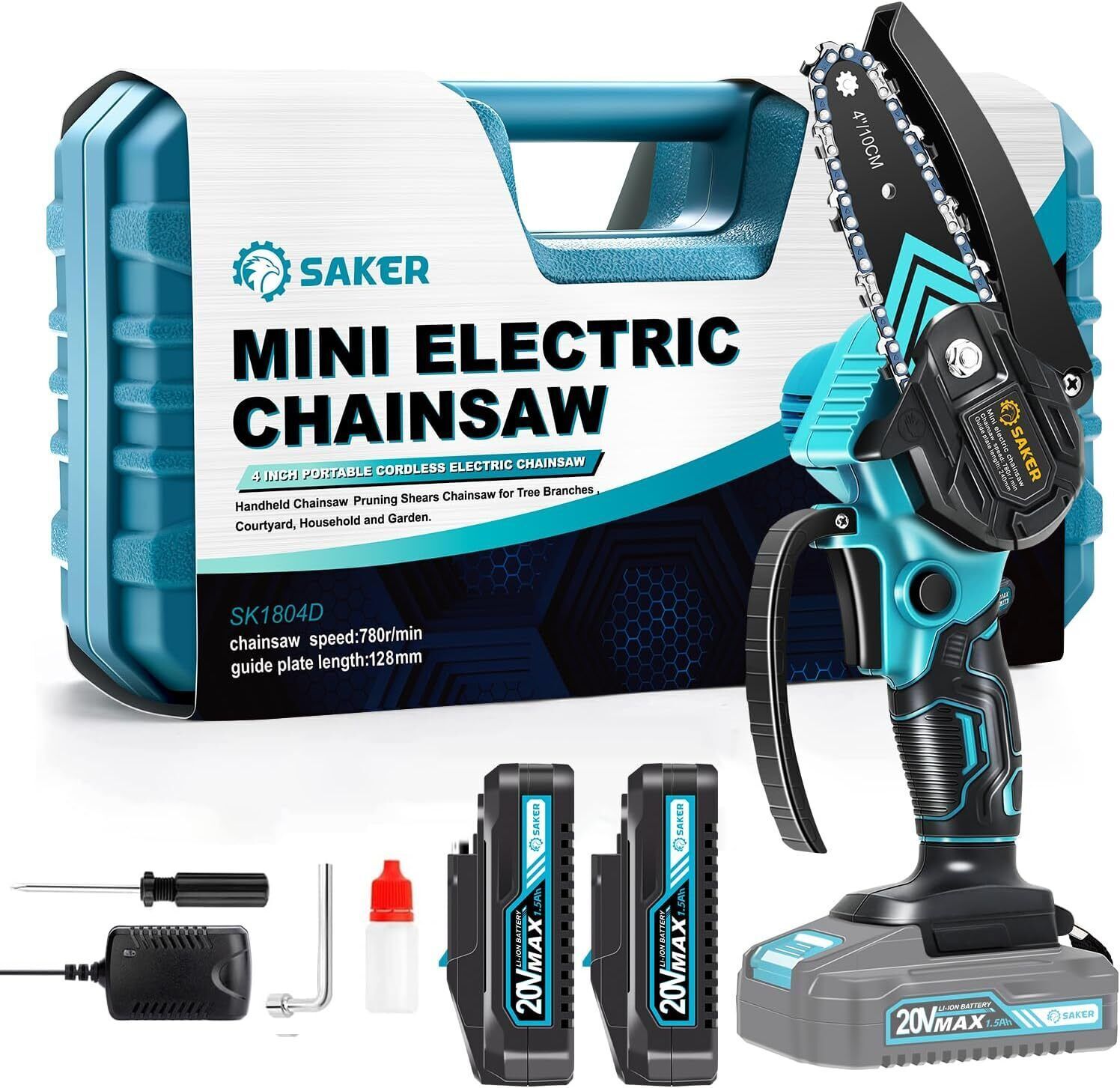 Cordless Mini Electric Chainsaw Portable and Powerful  