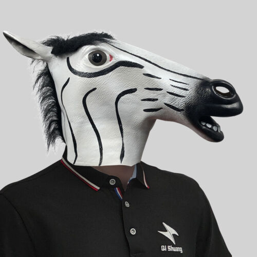 Masquerade Halloween Latex Animal head Mask Carnival Party Cosplay Costumes Prop - Picture 49 of 54
