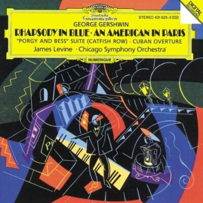 (CD) George Gershwin - Rhapsody in Blue / An American in Paris / James Levine