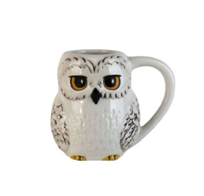 HARRY POTTER HEDWIG 3D MINI ESPRESSO KAFFEETASSE TASSE NEU IN GESCHENKBOX
