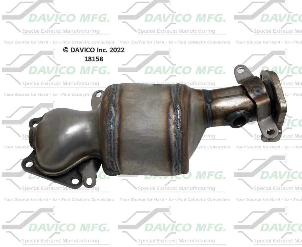 Catalytic Converter-Exact-Fit - Manifold Davico 18158 - Image 2 of 4