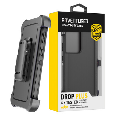 For Samsung Galaxy S2 S21+ Plus/ S21 Ultra Rugged Belt Case