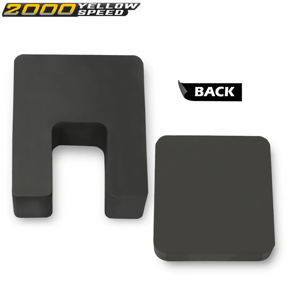 Fit For Ford Bronco 1978-1996 Floor Console Black Organizer Inserts 2Pcs New - Imagem 3 de 4