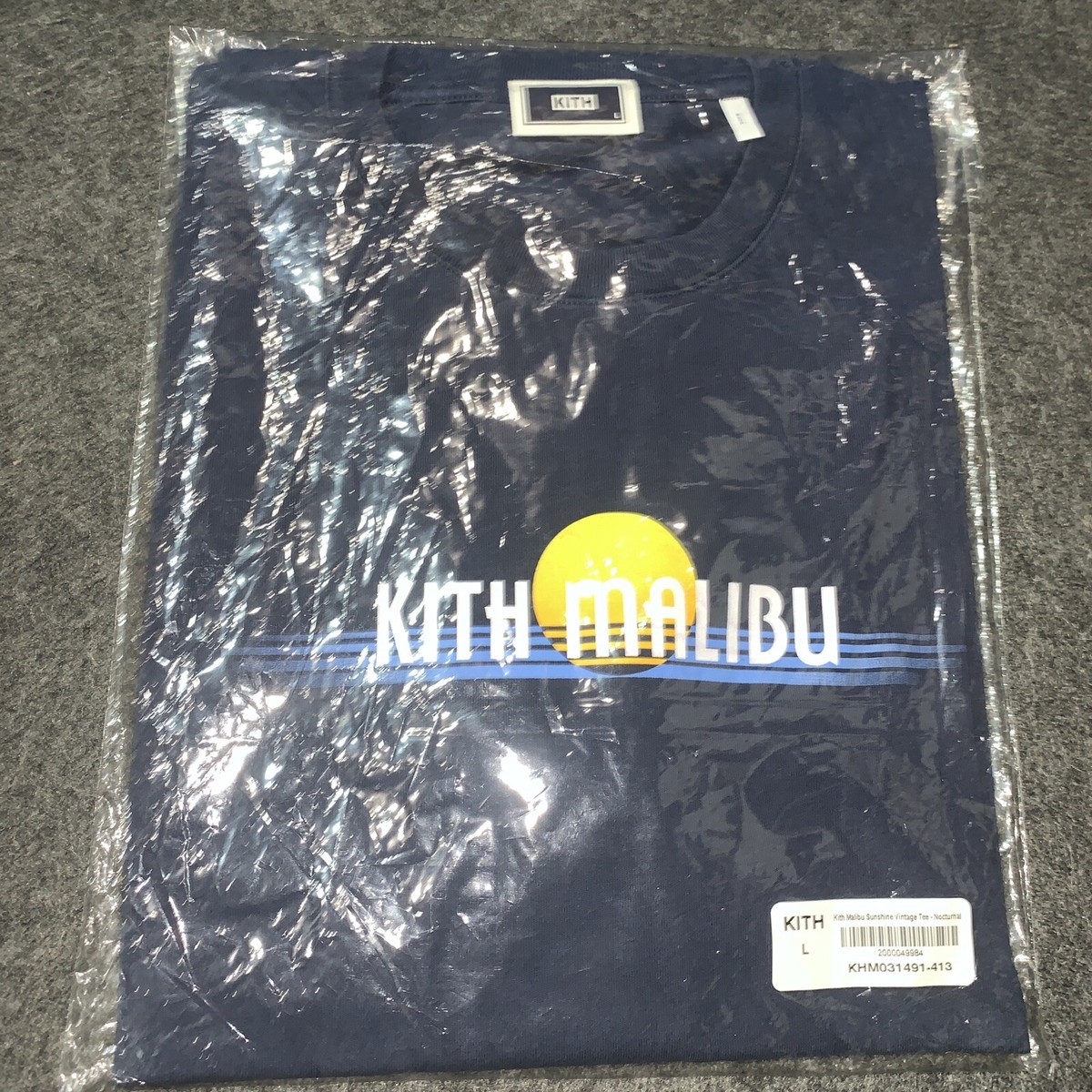 KITH Sunshine Vintage Tee|2024|Large|Nocturnal| | eBay