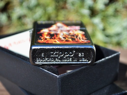 Iron Maiden Zippo Lighter - Seventh Son Of A Seventh Son - Bruce Dickinson - Picture 10 of 11