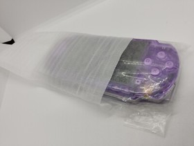 Sony PSP-3000 Playstation Portable Handheld Console Clear Purple Shell Custom