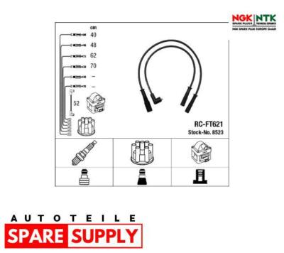 ZÜNDLEITUNGSSATZ FÜR FIAT PANDA RITMO TIPO UNO NGK 8523
