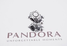 Pandora Charm ~ Retired Sterling Silver Turtle Animal Bead - 790158