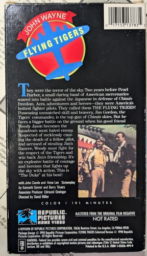 7 - VHS Classic movie Collection, the oldies, All Starring JOHN WAYNE - Picture 6 of 16