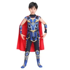 Kids Thor Love and Thunder Cosplay Costume  Superhero Thor Odinson Boys Outfit  