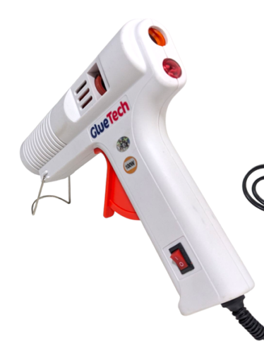 100W Hot Melt Glue Gun 12X Glue Sticks UK plug ON/OF Professional Industrial - Picture 10 of 12