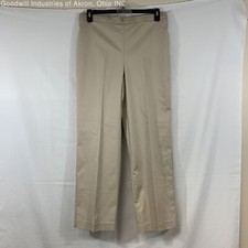 NWT Alfred Dunner Beige Women's Pants, Sz. 14