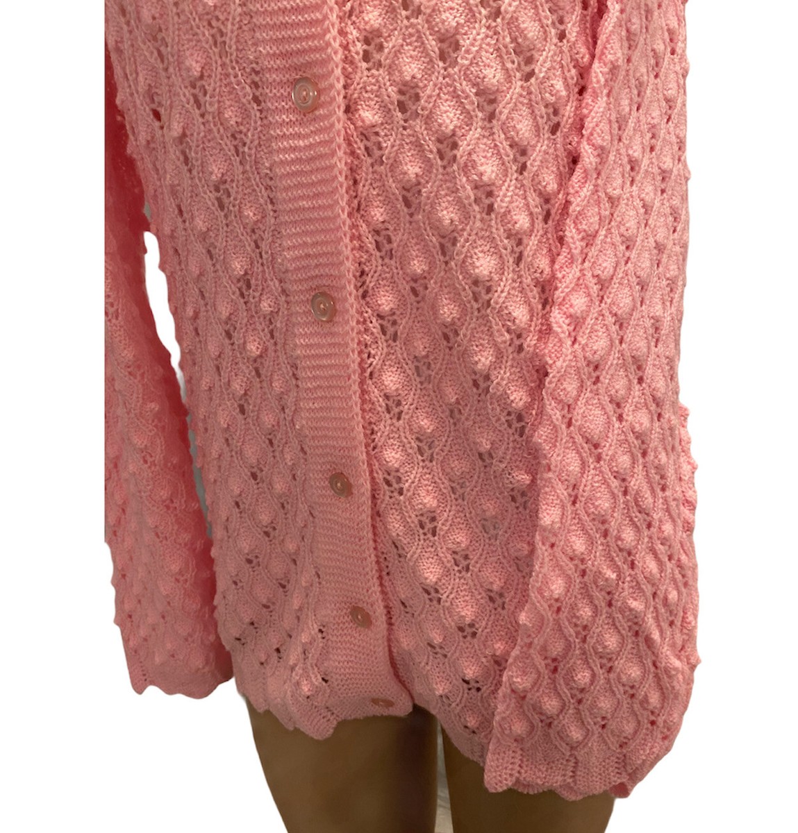 売れ筋商品|||セセ ニット&セーター アウター レディース Women's Button-Front Knit Cardigan Bright Rose ROSE Women's Button Front Cardigan Sweater Size M-L | eBay
