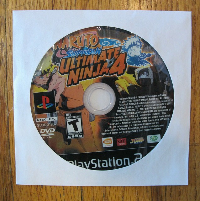 Ultimate Ninja 4 Naruto Shippuden (Sony PlayStation 2