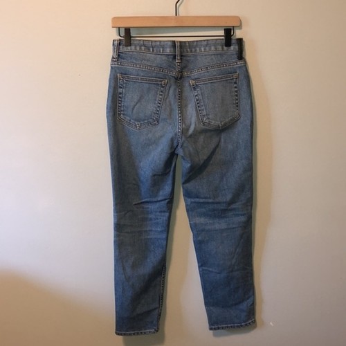 Jeans relaxed Alexander Wang 002 taglia 26 in jeans a vita alta RIDE indaco chiaro invecchiato - Foto 6 di 10