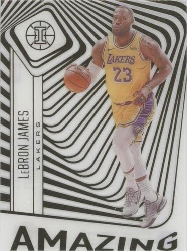 2020-21 Panini Prizm #1 Lakers Kobe Tribute Dunk PSA 9- LEBRON