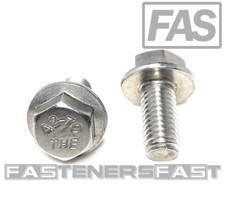 10 M10 X 1.50 X 20 Stainless Steel Din6921 A2 Hex Flange Bolts M10x20mm Flange
