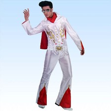 Sängerkostüm Gr. M/L Kostüm Sänger Pop King Verkleidung Musik VIP Karneval