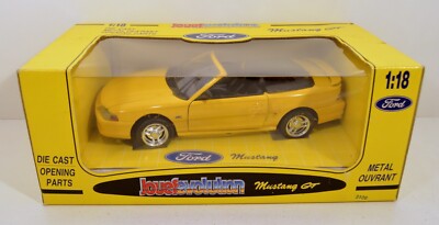Ford Yellow Mustang 限定版 1/50 Franklin Mint 1969 Ford Mustang Boss 302 Yellow & Black 1:24 Scale
