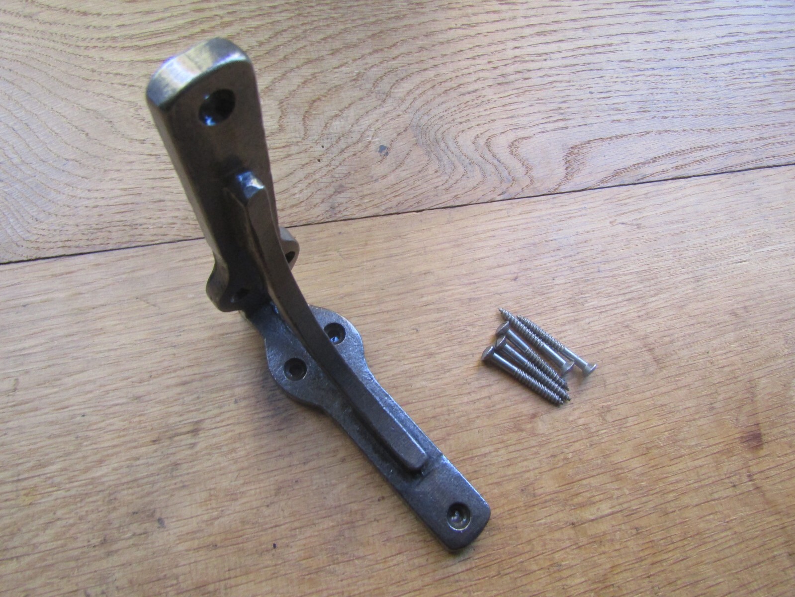 iron shelf bracket Cast iron Rustic Vintage old style shelf Support