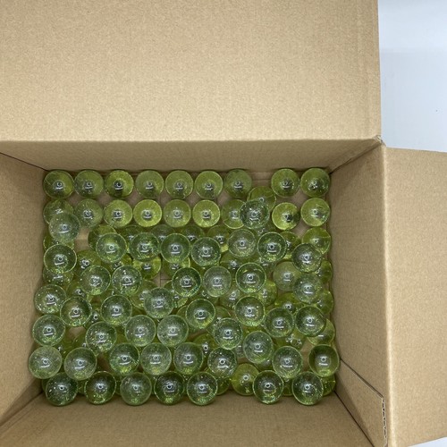XL Bulk (20 libbre) 13/16" vetro marmo pietra preziosa vaso riempitivo resina tavolo bar - Foto 8 di 10