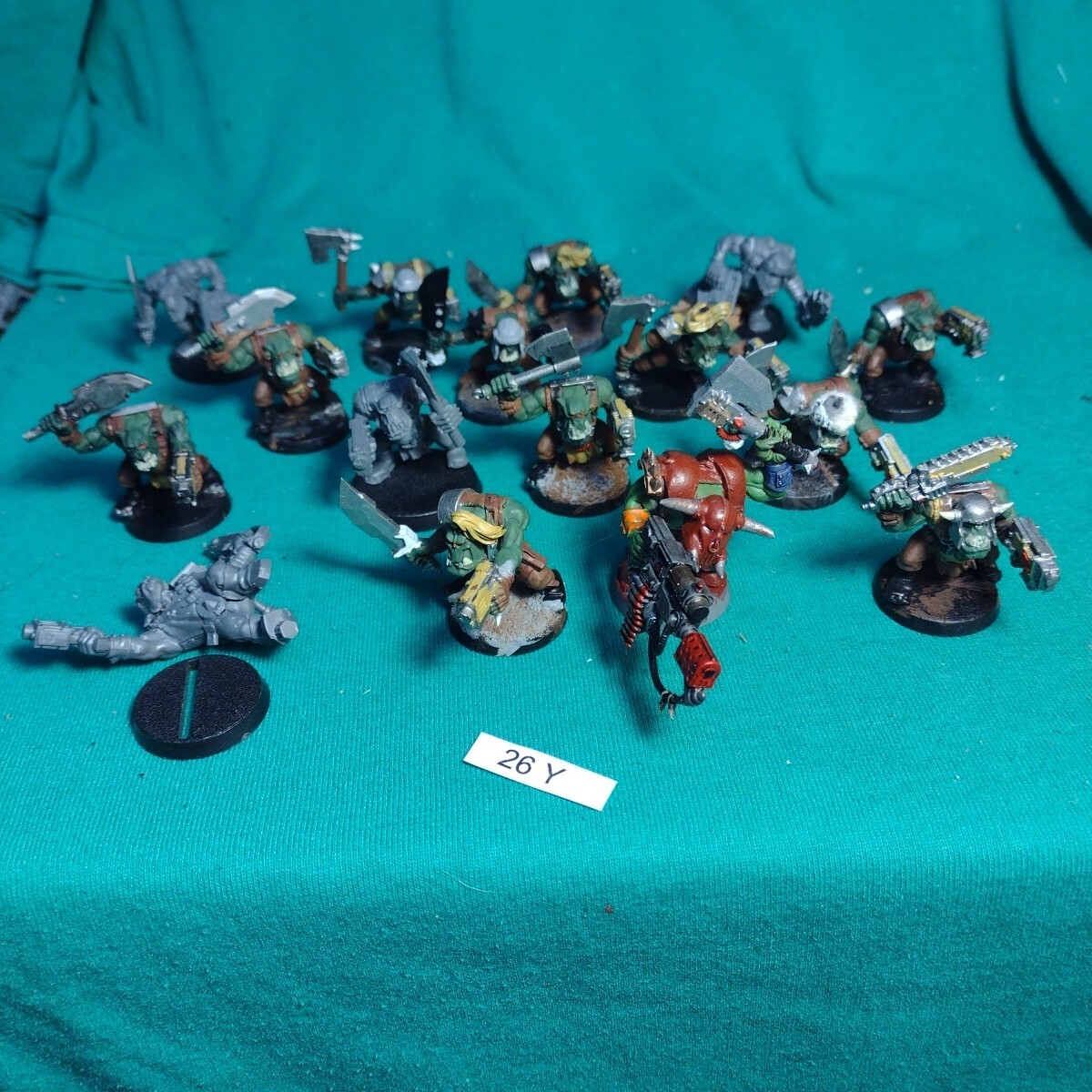 Lot 26Y 15 Slugga Boyz Nob With Kombi Skorcha Orks 40K EBay lot-26y-15-slugga-boyz-nob-with-kombi-skorcha-orks-40k-ebay