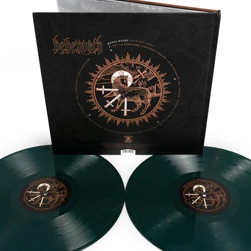 Behemoth: Messe Noire Forest Green Deluxe Hardcover 48 pg Digibook Vinyl LP/750. - Image 3 of 3
