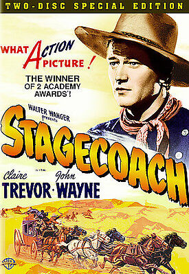 Rare 2-DVD - STAGECOACH John Ford JOHN WAYNE / CLAIRE TREVOR WB Special Edition - Picture 1 of 1