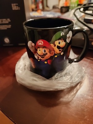 Nintendo Super Mario Bros. Mario & Luigi Mug - Loot Crate EXCLUSIVE NEW M38
