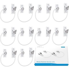 Window Restrictors for UPVC 10pcs Window Restrictor Child Safety Window