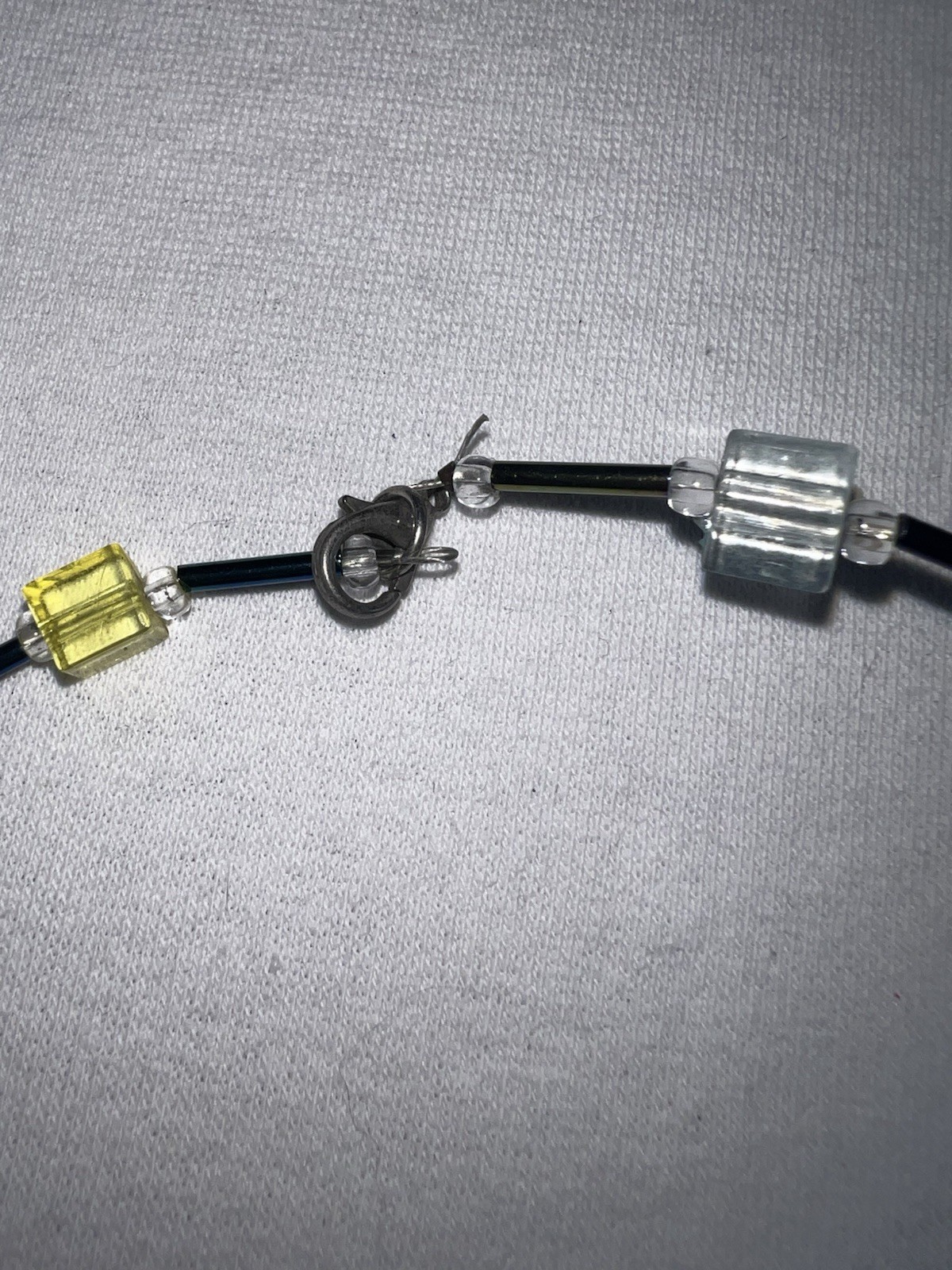 Multicoloured Handmade Statement GeoCube Necklace… - image 3