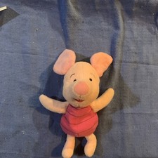 DISNEY Mattel ArcoToys Inc. Piglet Bean Bag Friend 7'' Stuffed Animal