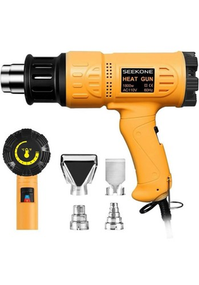 #ad SEEKONE 1800W Heavy Duty Hot Air Gun Kit $19.99