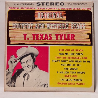 T. Texas Tyler - T. Texas Tyler - 1962 Country - EX - Ultrasonic Clean