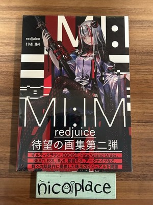 Redjuice Art Works MI:IM Illustration Kunstbuch USA Steuern enthalten Japan