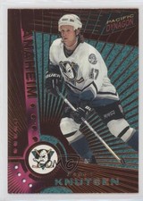 1997-98 Pacific Dynagon Copper Espen Knutsen #Rookie x5p
