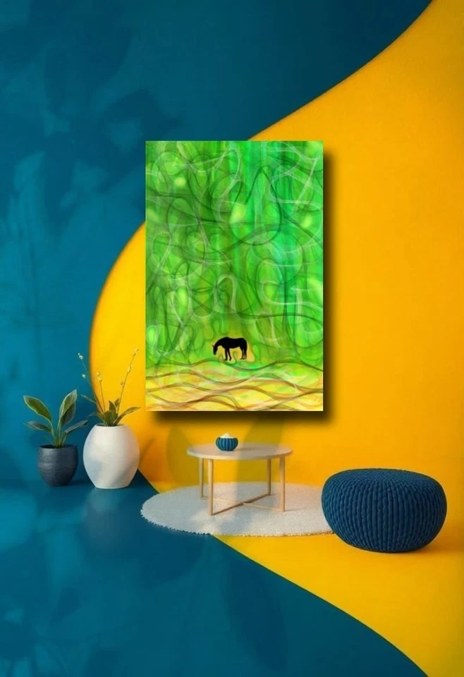 Personalized Metal Digital Art Print - Choose Any Design - Abstract | Spiritual - Image 2 of 4