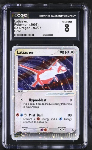Latias ex graded CGC 8 for sale on eBay