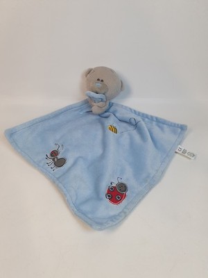 Tiny Tatty Teddy BABY BETTDECKE BIENEN MARIENKÄFER BLANKIE Me to you blaue Nase Bär