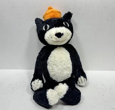 Jellycat Jack 25th Anniversary Tuxedo Black White Cat Plush Medium 14''