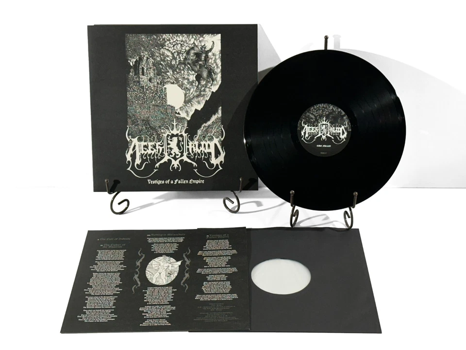 AGES OF BLOOD Vestiges Of A Fallen Empire LP Black Vinyl Wampyric Rites Foto 2 de 3