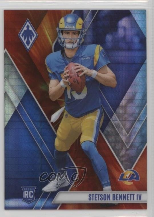 2023 Panini Phoenix Rookies Fire Burst 143/340 Stetson Bennett IV #121 10y3