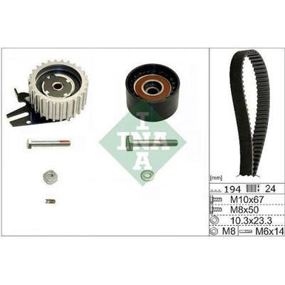 Zahnriemensatz Schaeffler Ina 530 0561 10 für Alfa Romeo Fiat Opel Suzuki Jeep