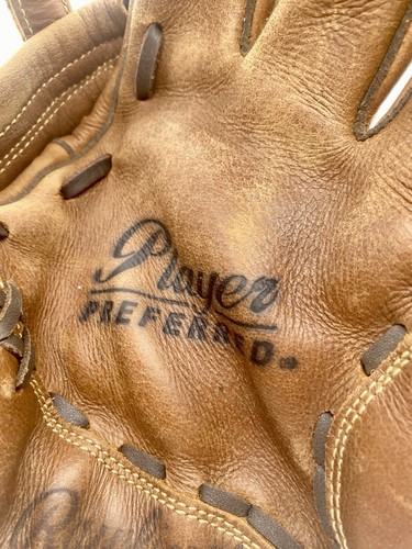 Rawlings Gold Glove 14” P14HF Right Hand Throw Brown Leather & 2 Baseballs - Picture 6 of 7