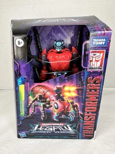 Hasbro Transformers Generations Legacy Voyager Class Predacon Inferno 7" Figure
