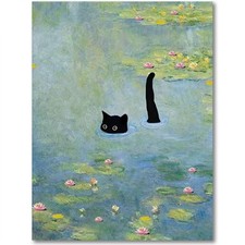 Black Cat Diamond Art Kits for Adults,DIY 5D Diamond Painting Kits for Adults...