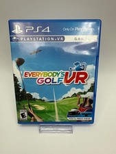 Everybody's Golf VR PlayStation VR PS4 Tested Working Free Shipping