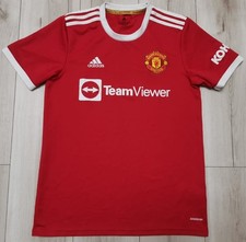 Manchester United Jersey Home football shirt 2021 - 22 Adidas Mens Size M
