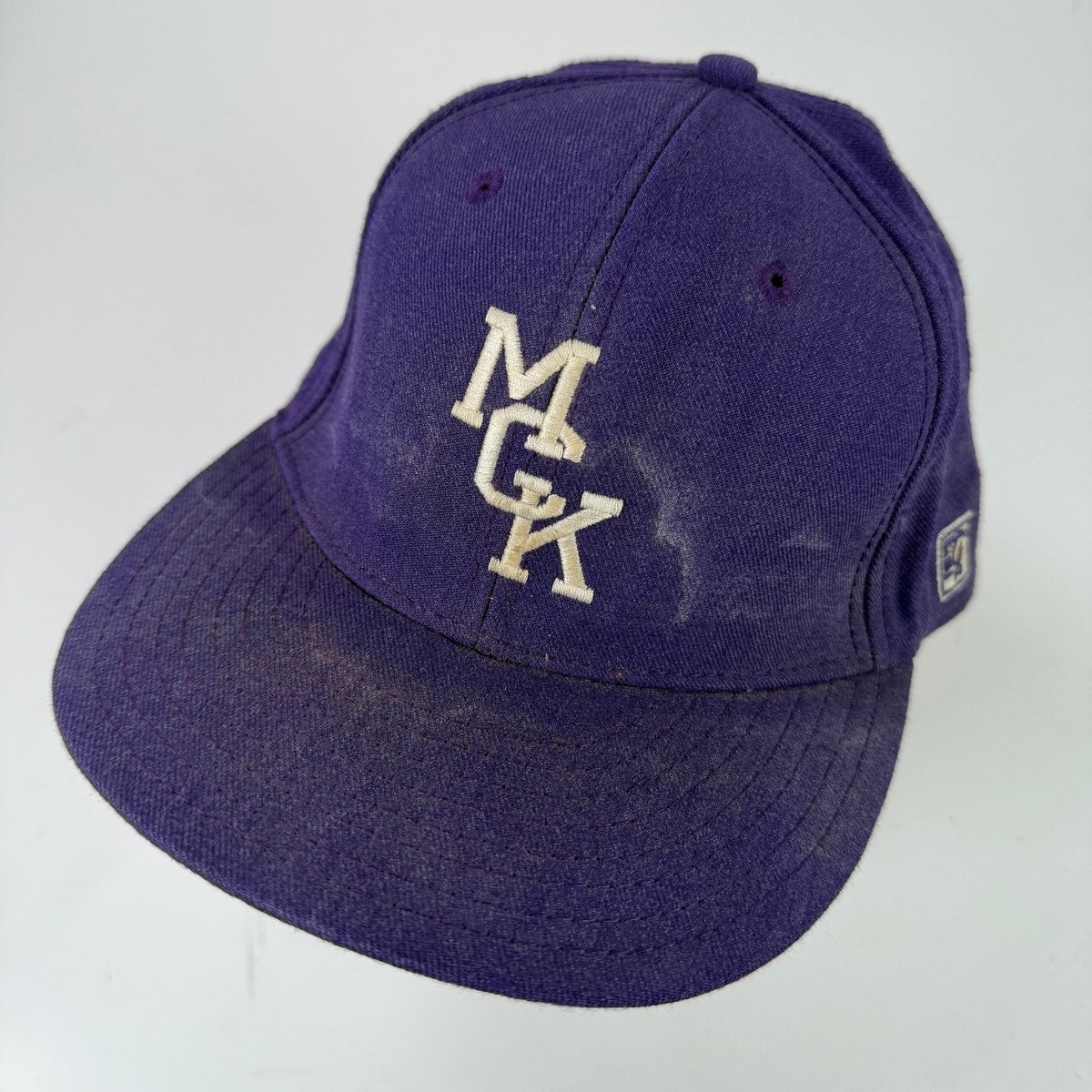 MCK Cats The Game PRO Fitted Baseball Cap 7 3/8 Purple MGK | eBay